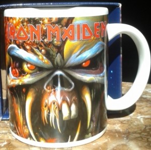 iron maiden mug