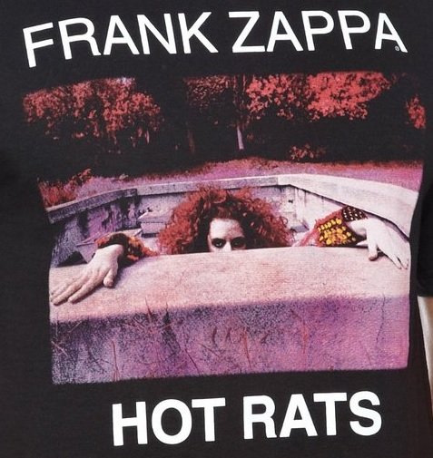 zappa hot rats t-shirt